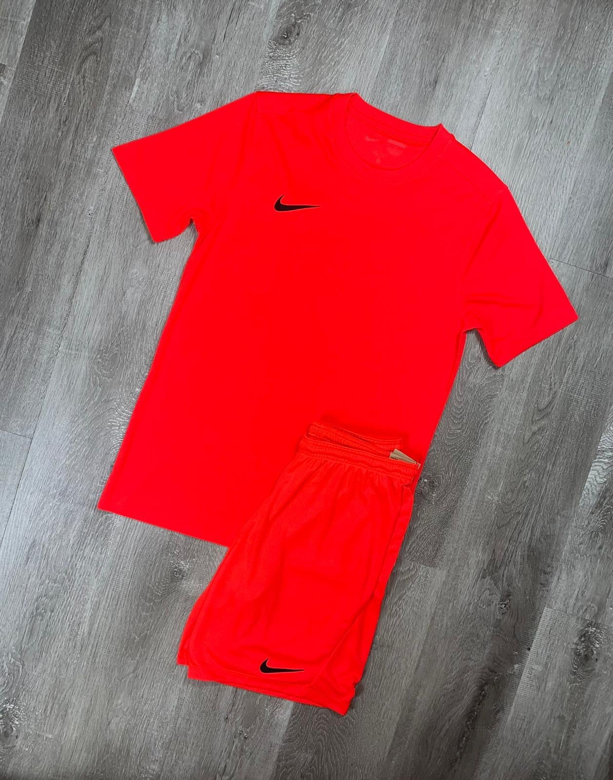 Nike 'Crimson Red' Dri-FIT Set