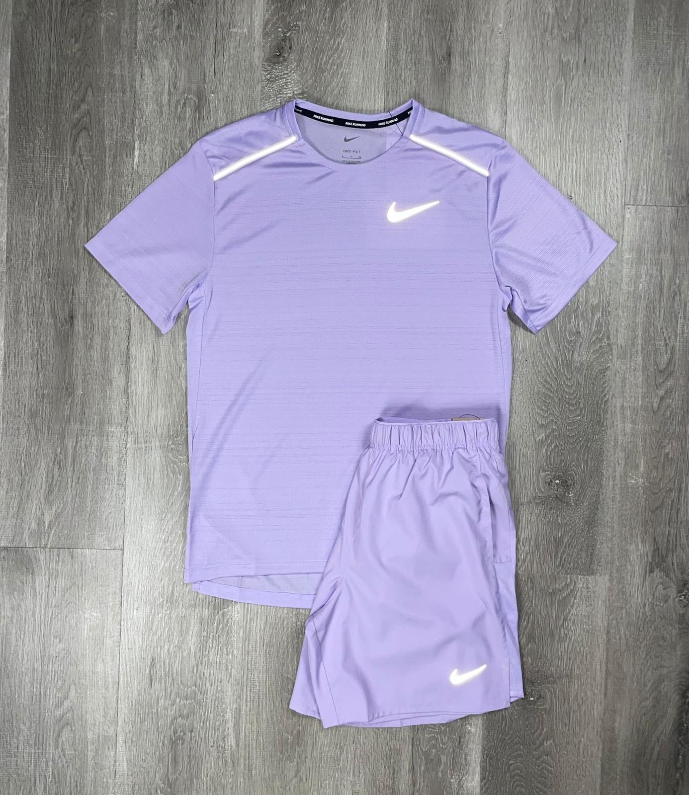 Nike 'Lavender' Miler 1.0 Set