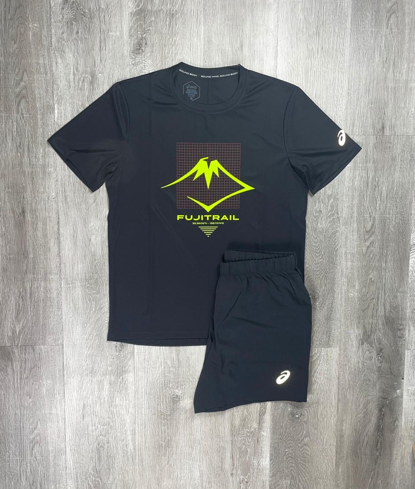 Asics 'FujiTrail' Logo T-Shirt Set