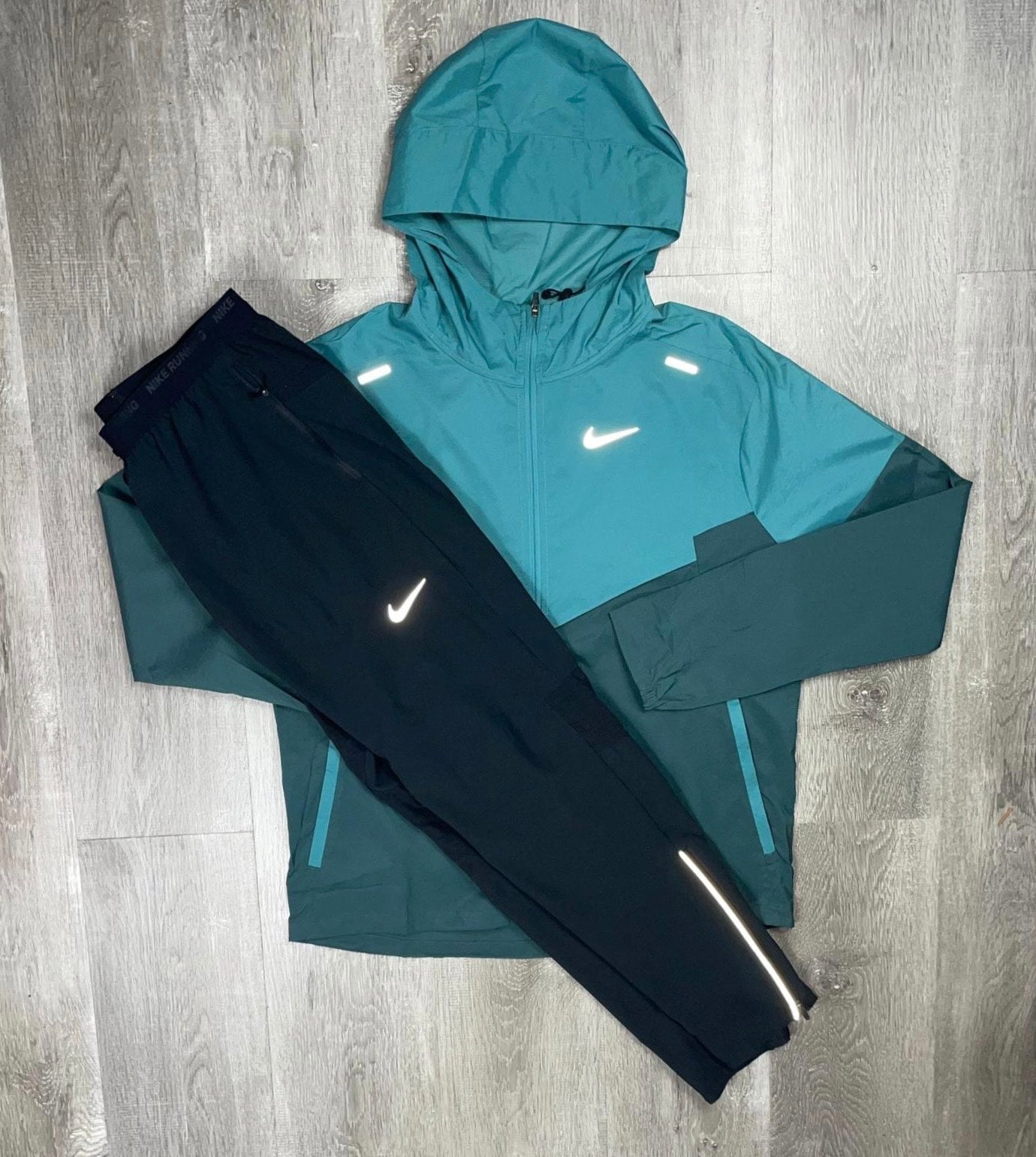 Nike 'Teal' Run Repel UV Windrunner Tracksuit