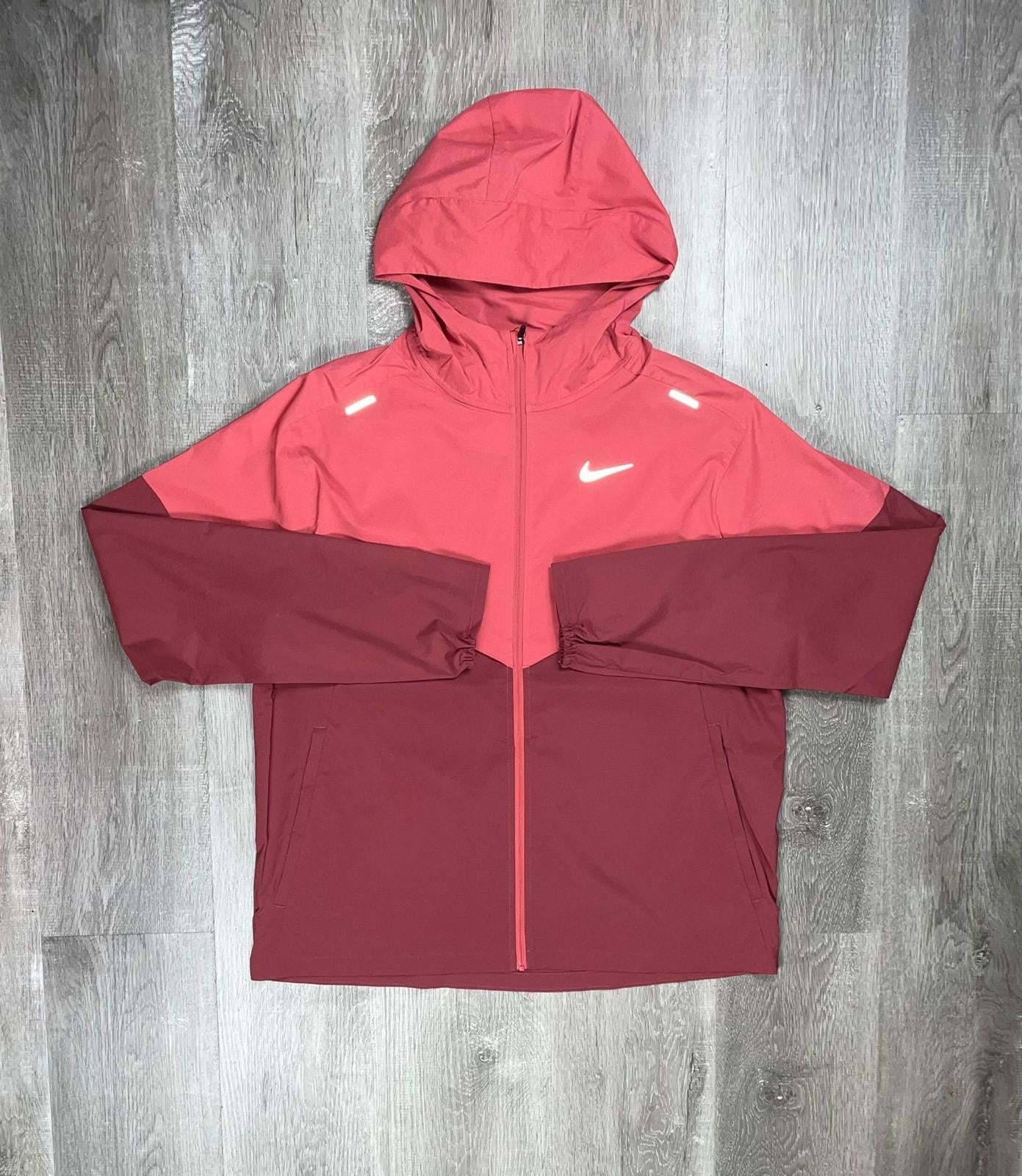 Nike 'Adobe Red' Run Repel UV Windrunner