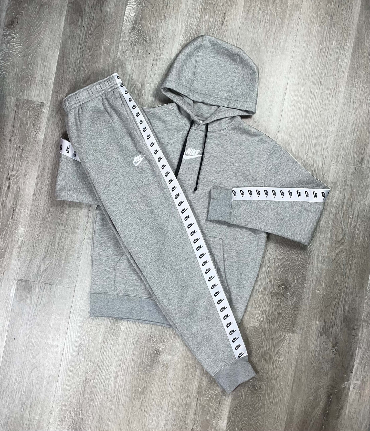 Nike Air Repeat Logo Grey Tracksuit