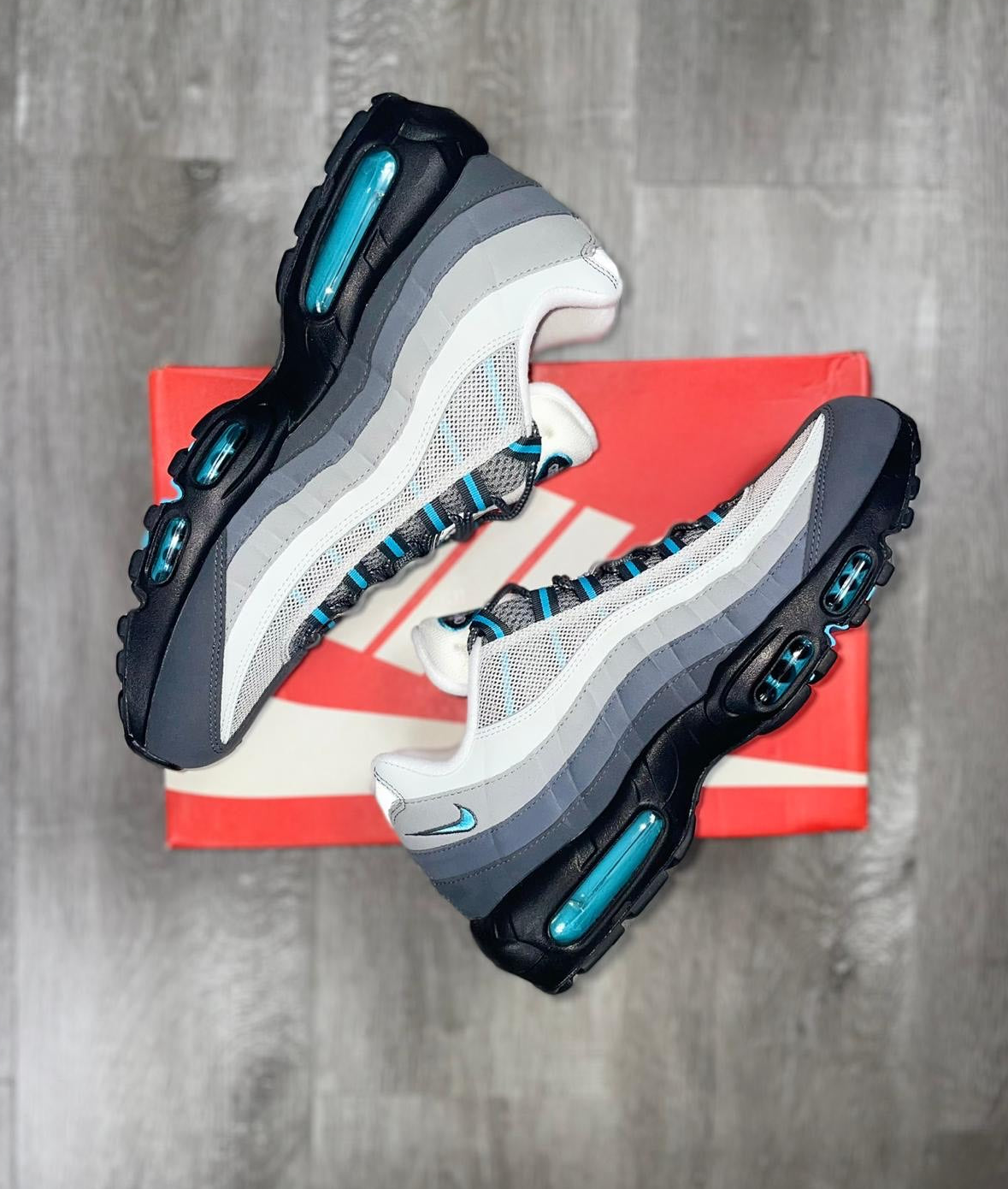 Nike Air Max 95 Baltic Blue TEMPO Clothing Tempo Clothing