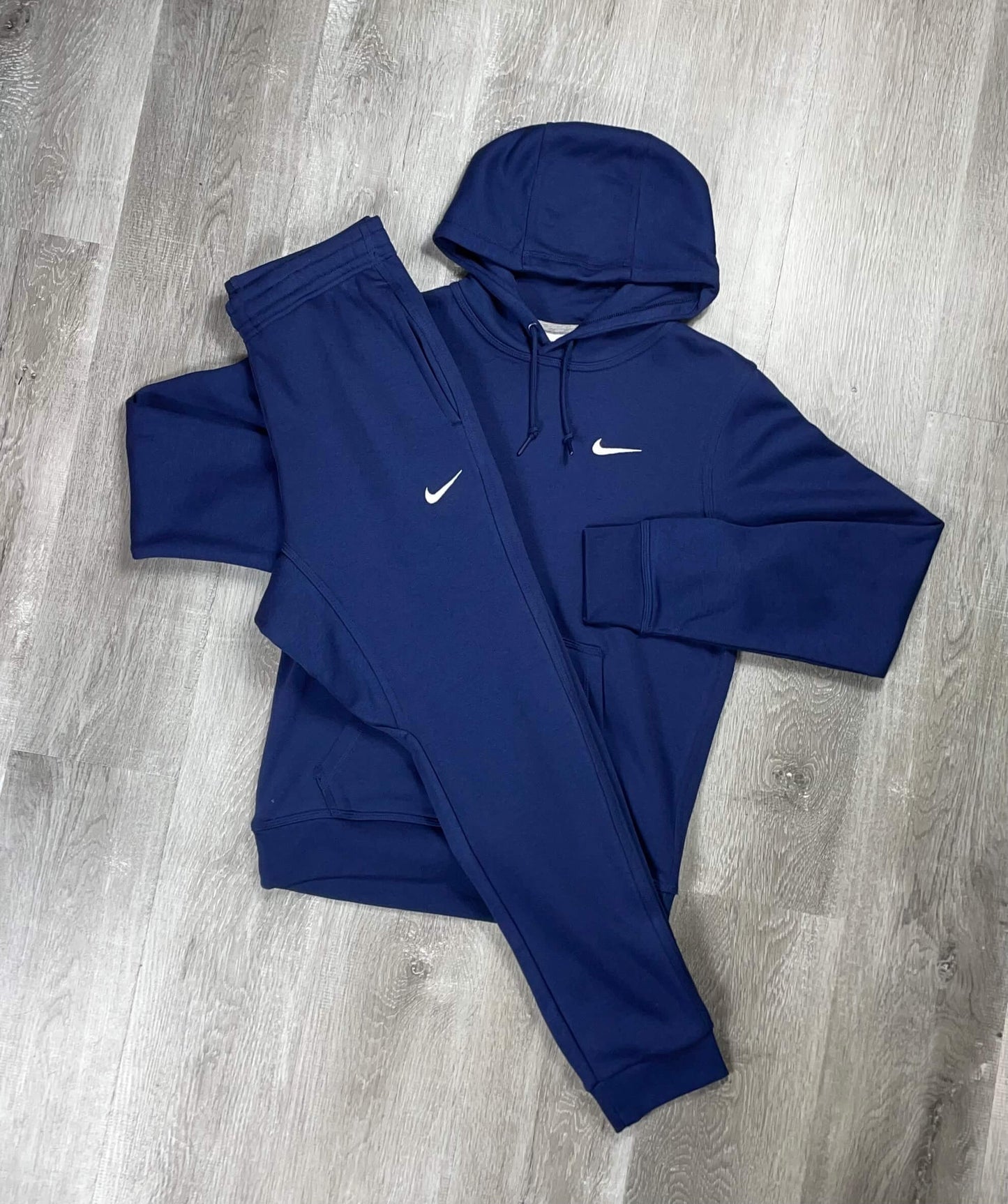 Nike Club Fleece Navy Tracksuit