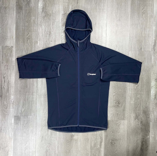 Berghaus Navy Fleece Hooded Jacket