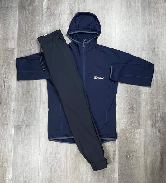 Berghaus Navy Fleece Hooded Theran Tracksuit