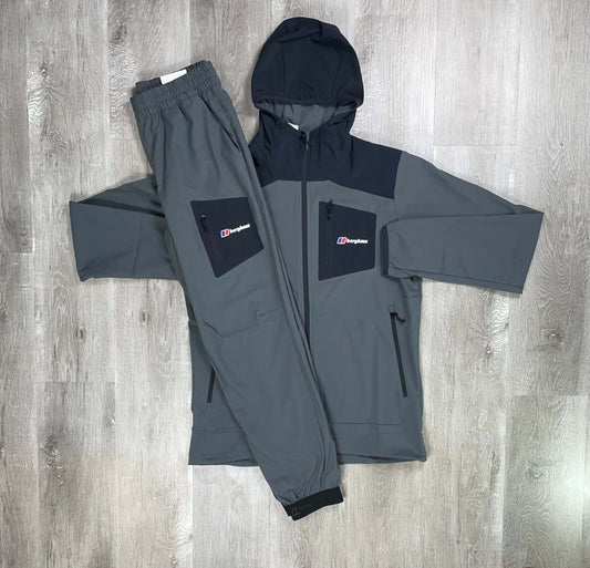 Berghaus Dark Grey/Black Woven Theran Tracksuit