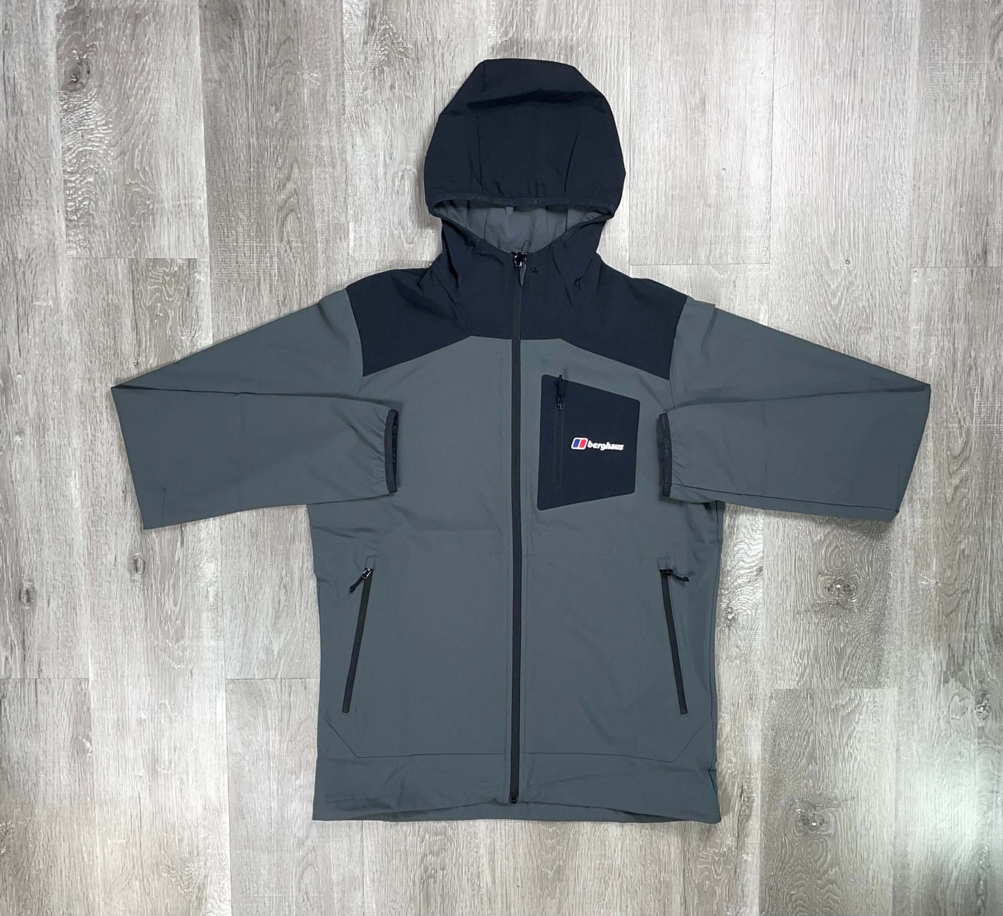 Berghaus Dark Grey/Black Woven Intervale Tracksuit