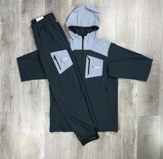 Berghaus 'Black/Grey' Woven Theran Tracksuit