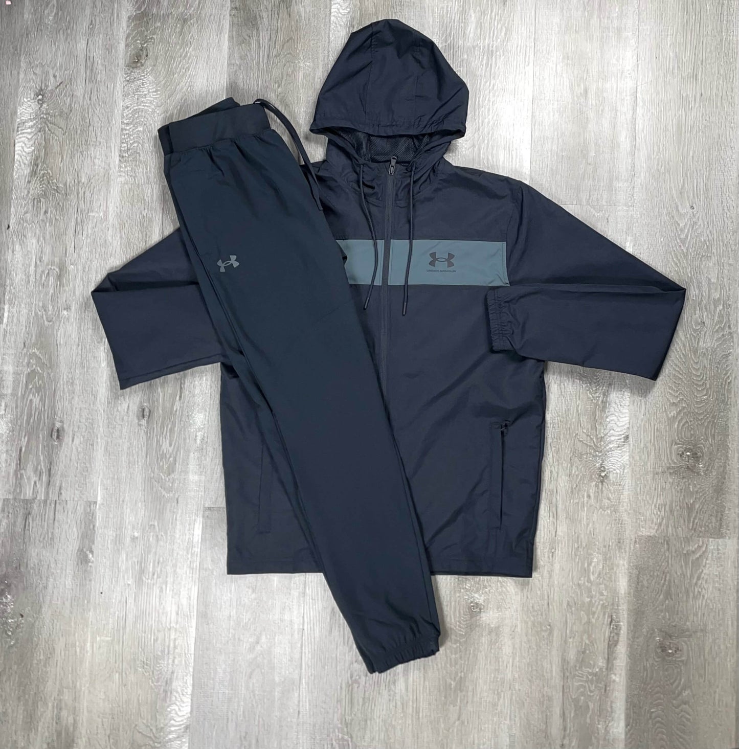 Under Armour Black Sportstyle Windrunner Tracksuit