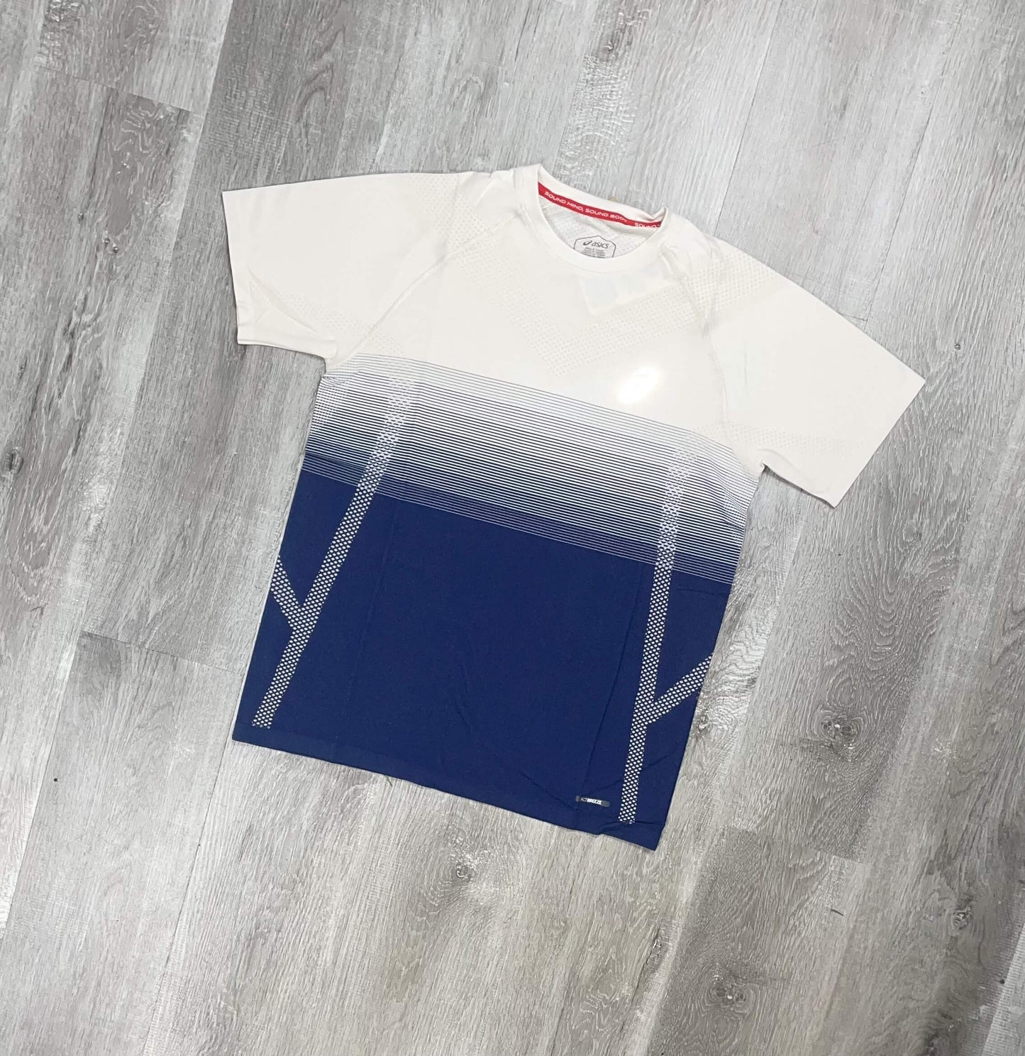 Asics 'Blue Expanse' Seamless T-Shirt