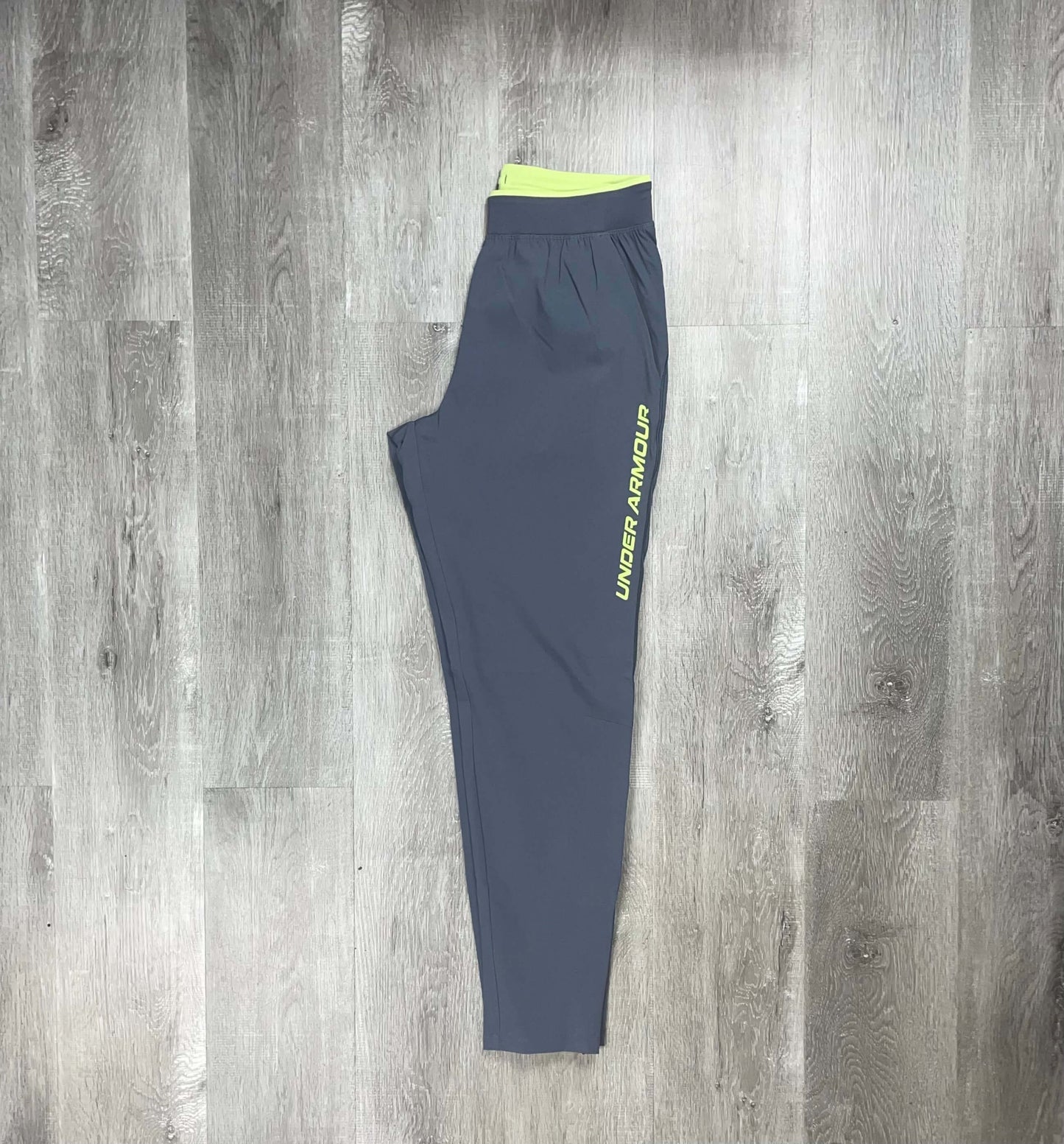 Under Armour 'Grey/Lime Green' Launch Tracksuit