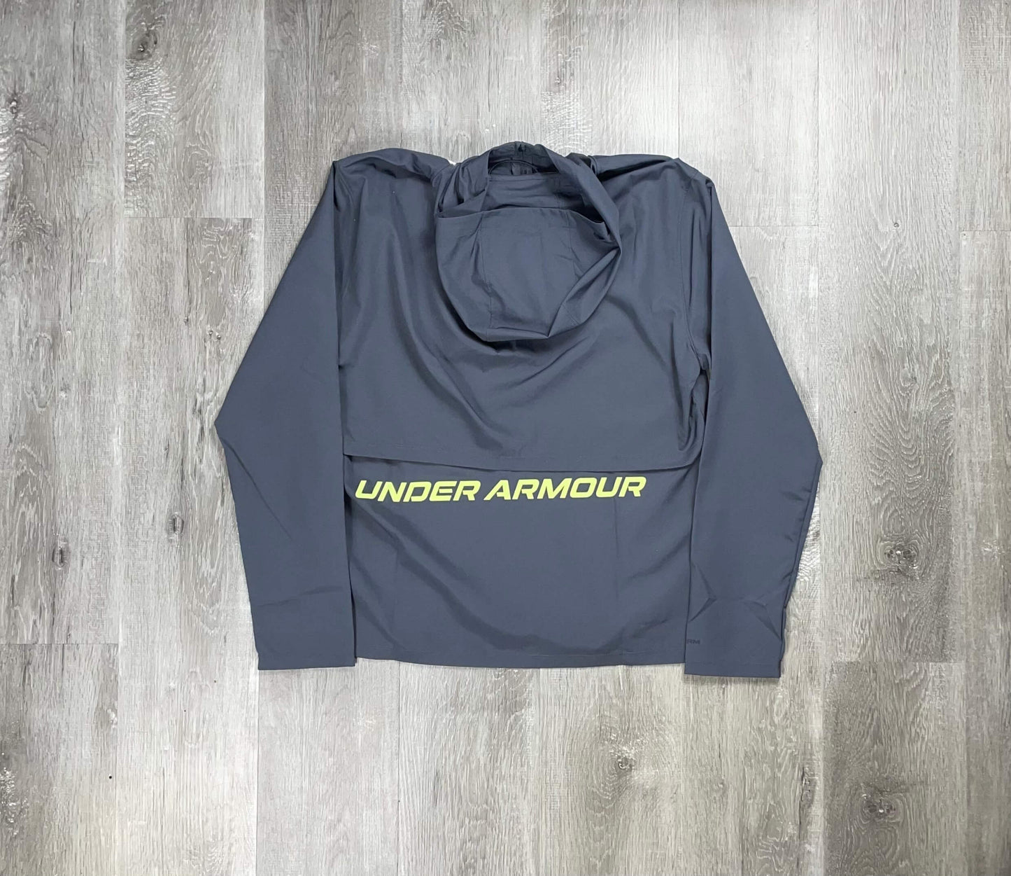 Under Armour 'Grey/Lime Green' Launch Tracksuit