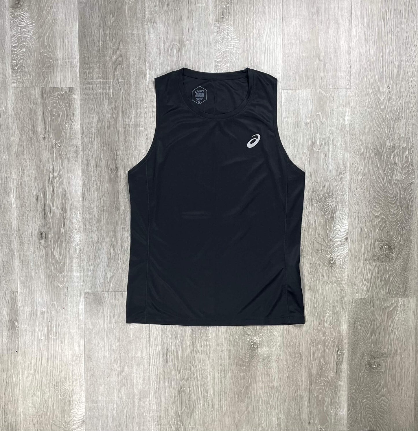 Asics Black Core Vest Set