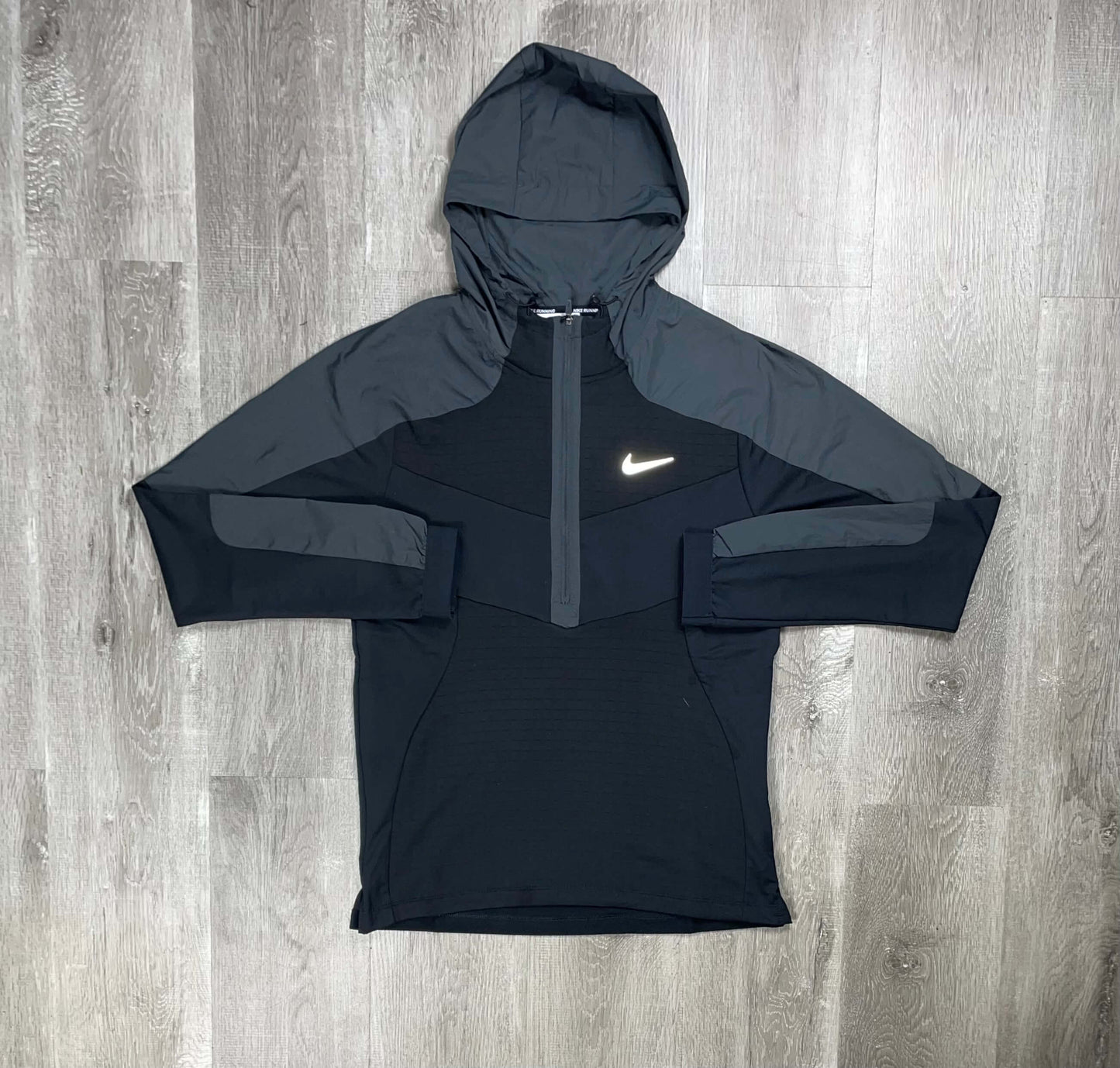 Nike Black 1/2 Zip Peformance Jacket Set