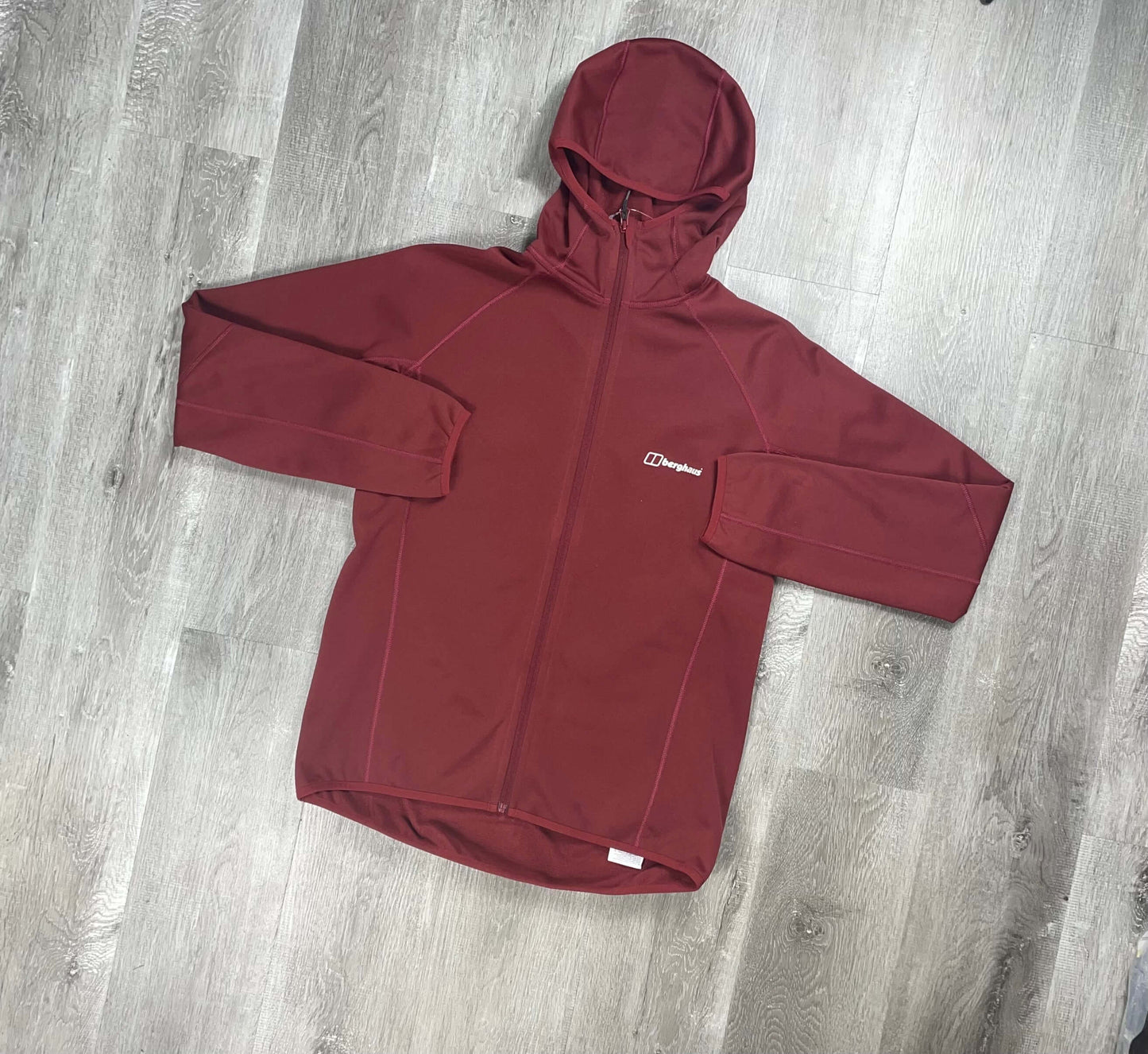 Berghaus 'Syrah Red' Fleece Hooded Jacket