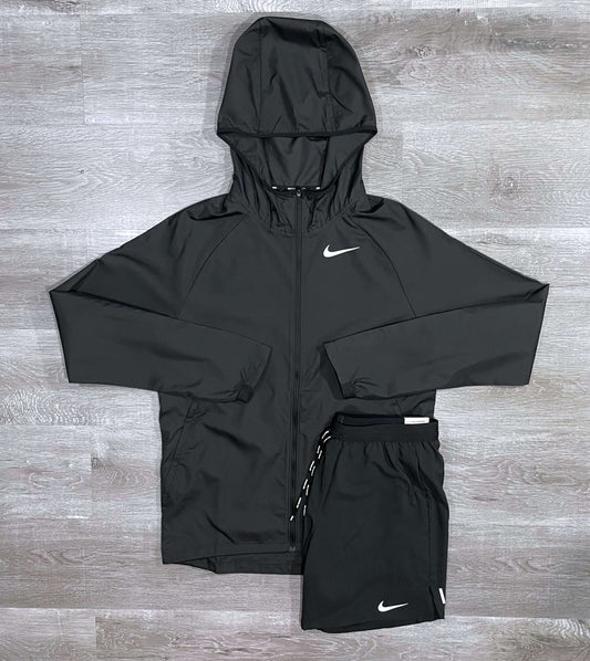 Nike Black Repel Windrunner Set