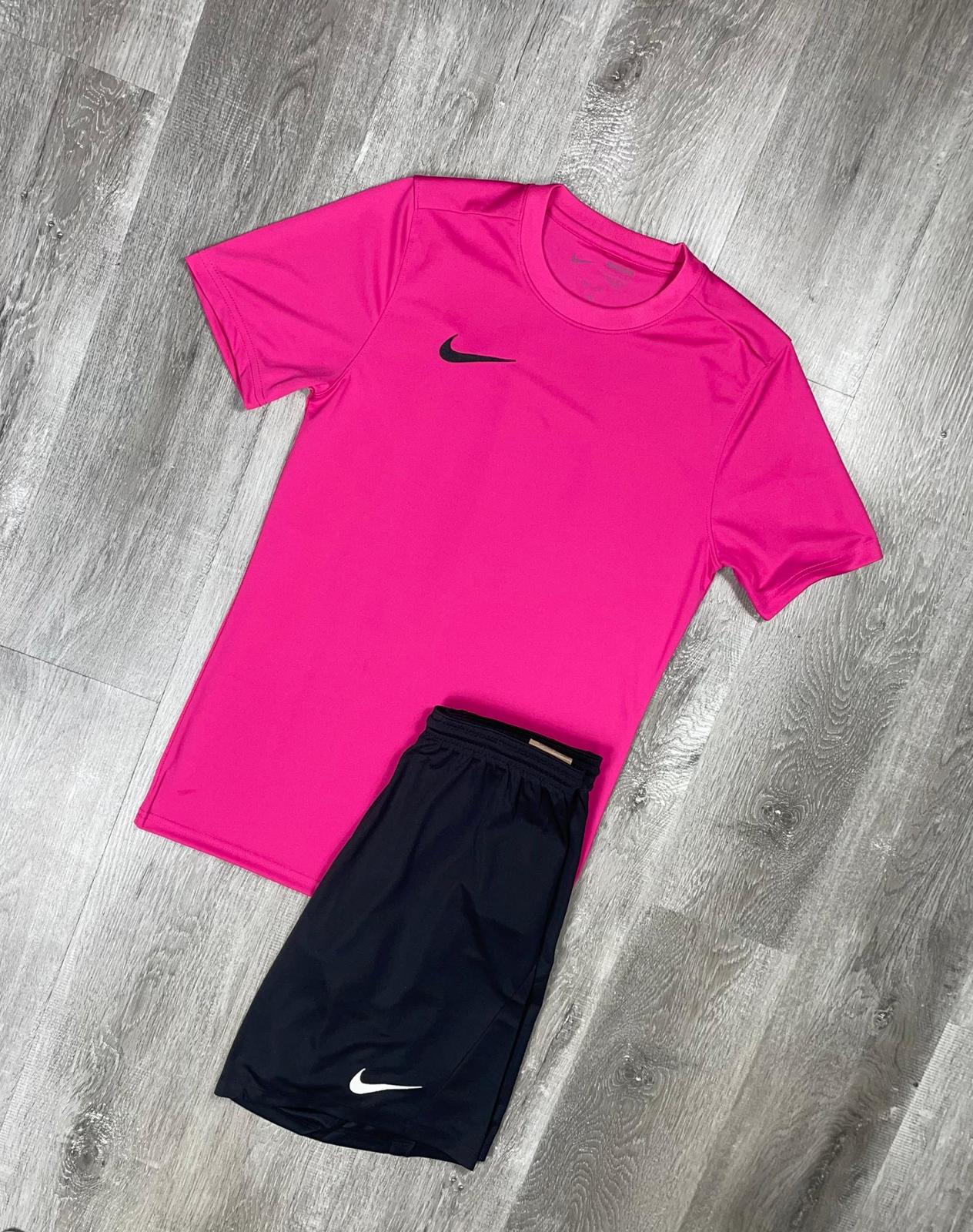 Nike 'Hot Pink' Dri-FIT Set