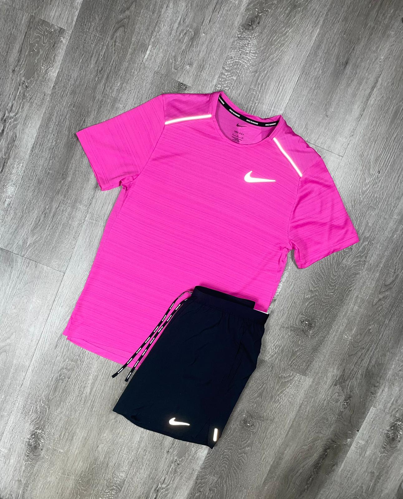 Nike 'Hot Pink' Miler 1.0 Set