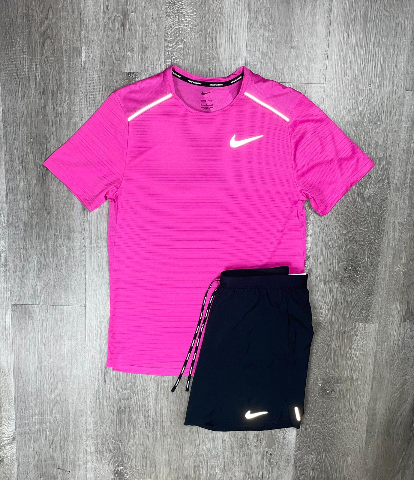 Nike 'Hot Pink' Miler 1.0 Set